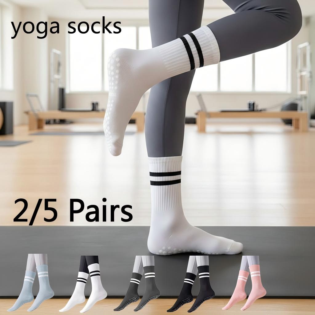 Pilates Yoga Barre - Kadın Kaymaz Yoga Çorapları, Tutucu Pilates