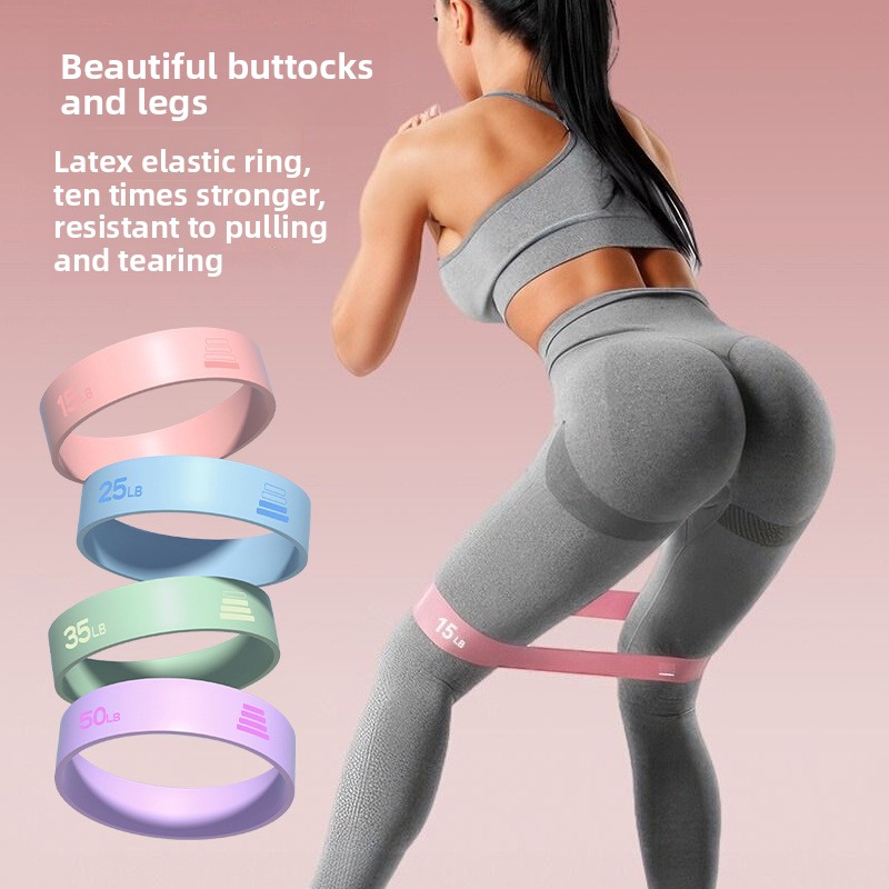 Difference Pilates And Yoga - 15LB-50LB Yoga Elastik Halkası Farklı Seviyelerde