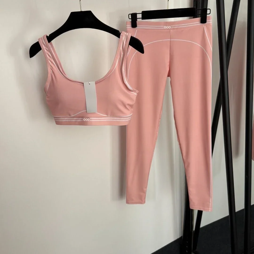 Pilates Yoga Outfit - Atlet ve Pantolon İki Parçalı Nefes