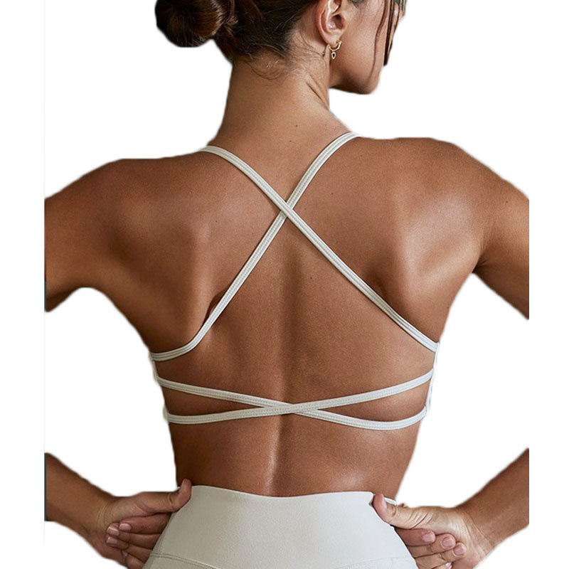 Pilates Yoga And Gym - Aiithuug Çapraz Geri Yoga Sutyen Seksi