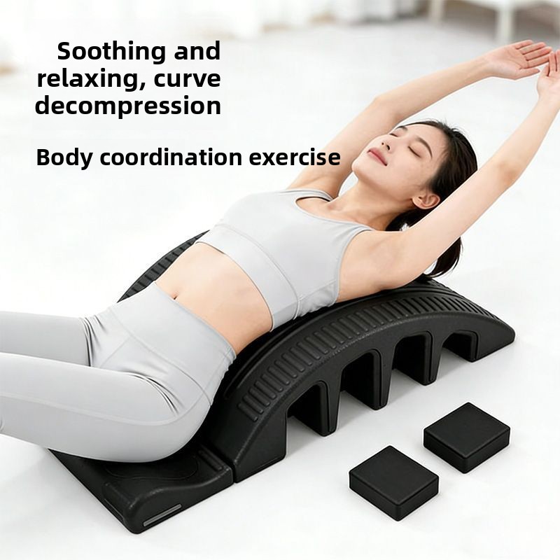 Pilates Yoga Exercises - Geliştirilmiş Pilates Sırt Düzeltici, Bel Germe,