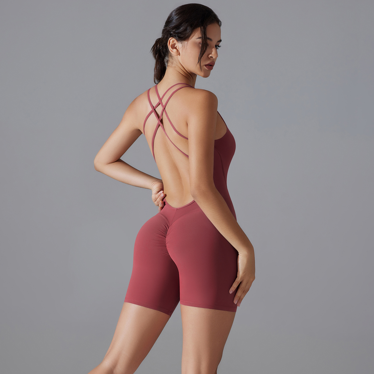Yoga Seti Seksi Backless Sport - Pilates Yoga Outfit incelemesi ve fiyatı