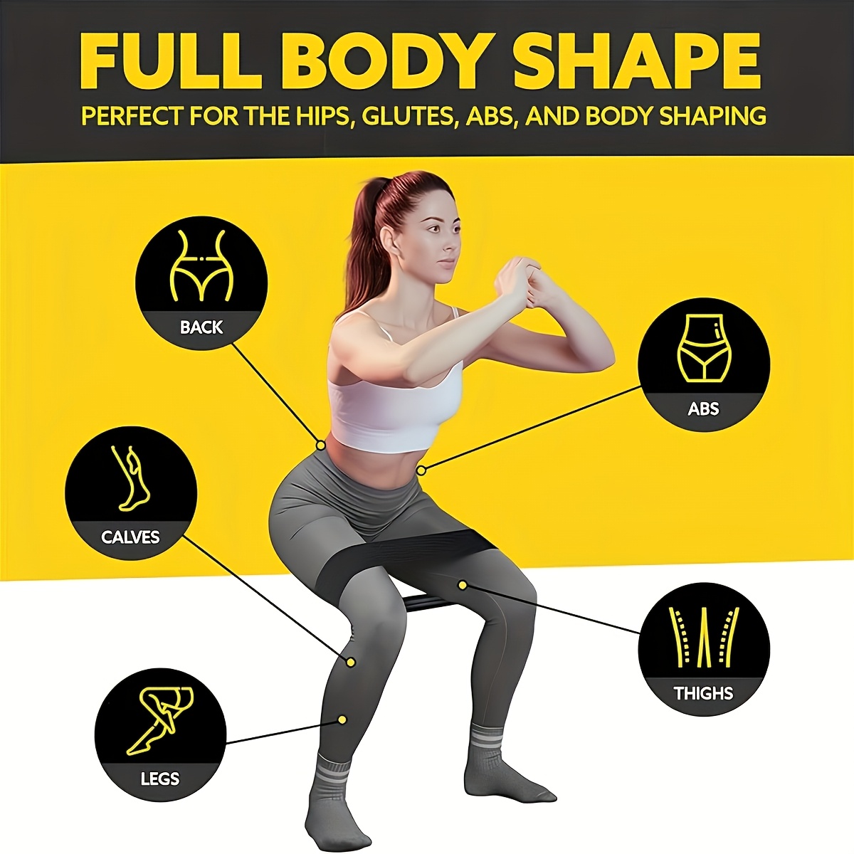 3 Parçalı Direnç Bandı Seti, B - Pilates Yoga Exercises incelemesi ve fiyatı