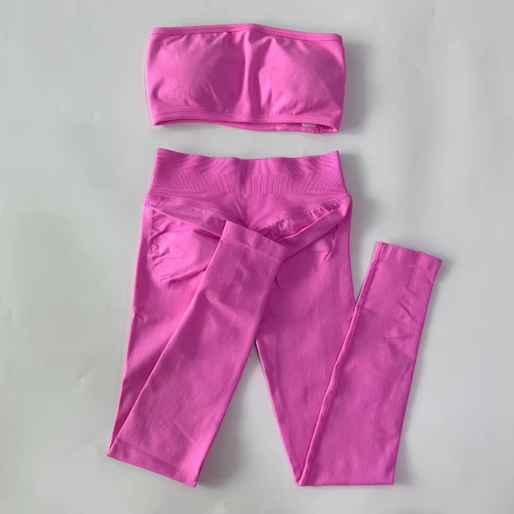2 Parça Straplez Kadın Bandeau - Pilates Yoga Outfit incelemesi ve fiyatı