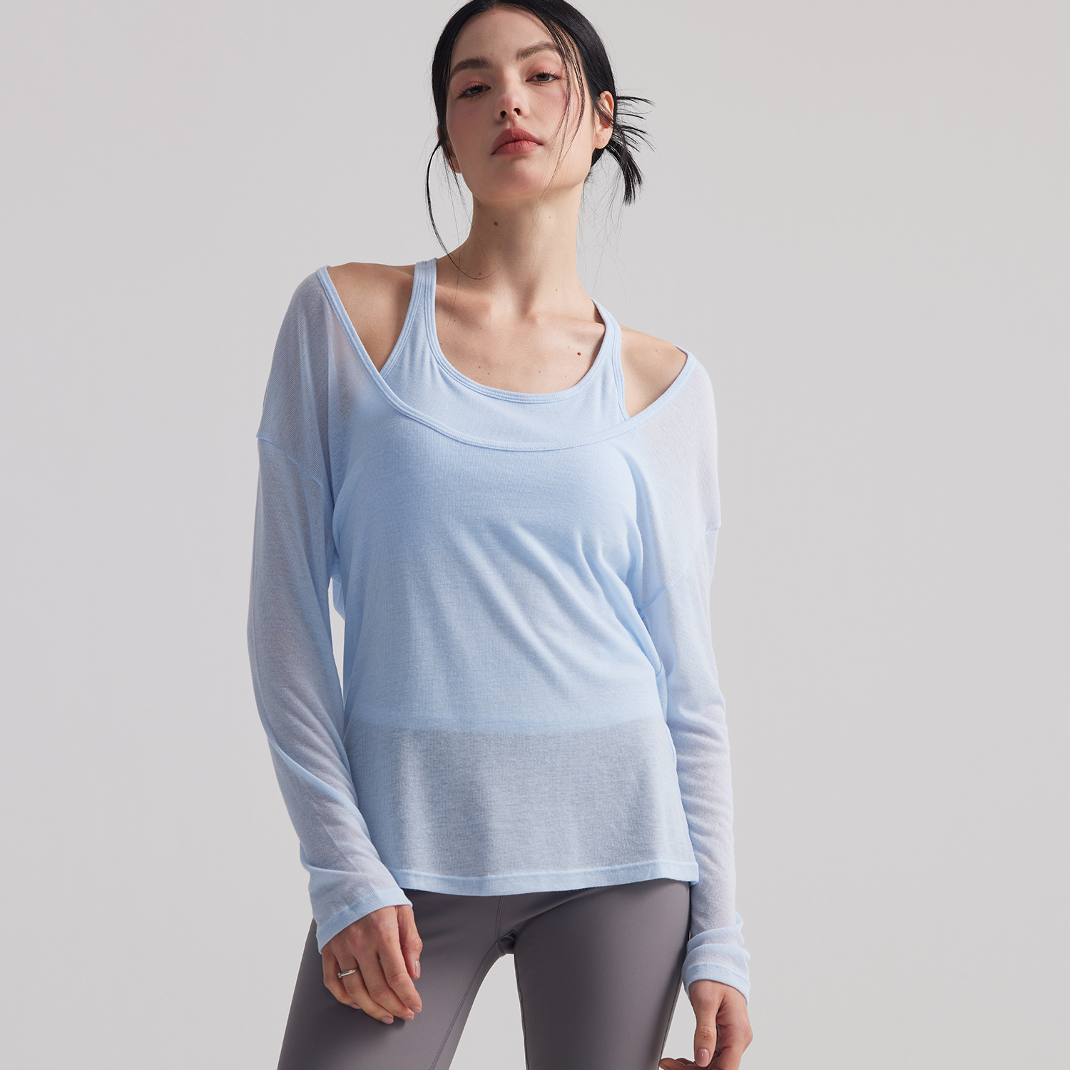 Kadınlar İçin Bol Yarı Şeffaf  - Pilates Yoga And Gym incelemesi ve fiyatı