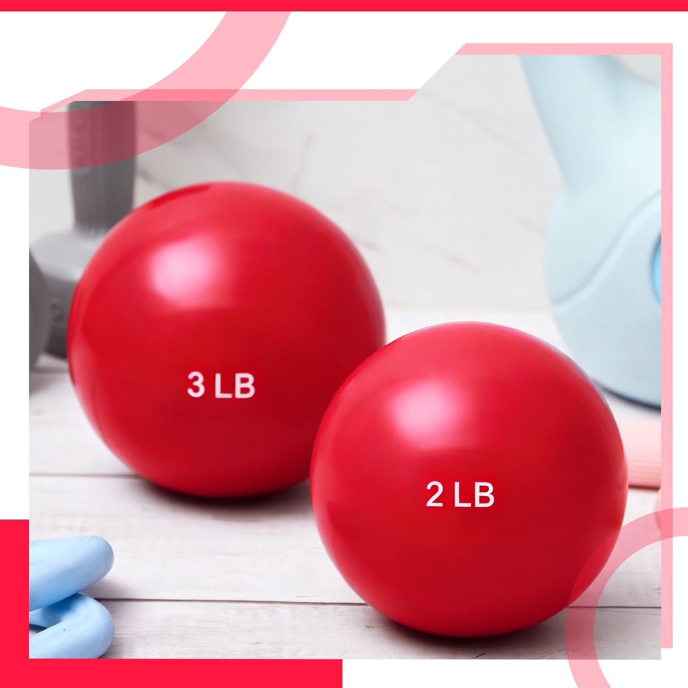 1lb-5lb Ağırlıklı Egzersiz Top - Pilates Yoga Ball Exercises incelemesi ve fiyatı