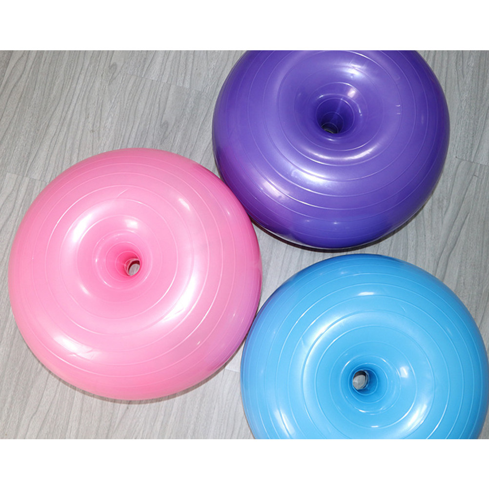 Patlamaya Dayanıklı Mavi Donut - Pilates Yoga Ball Exercises incelemesi ve fiyatı