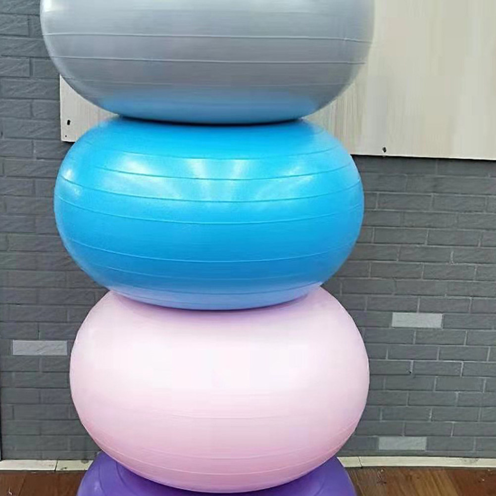 Patlamaya Dayanıklı Mavi Donut - Pilates Yoga Ball Exercises incelemesi ve fiyatı